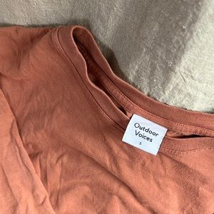 Outdoor Voices Cotton Everyday Long Sleeve Tee